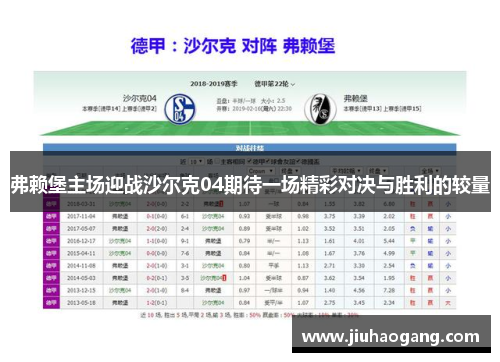 弗赖堡主场迎战沙尔克04期待一场精彩对决与胜利的较量