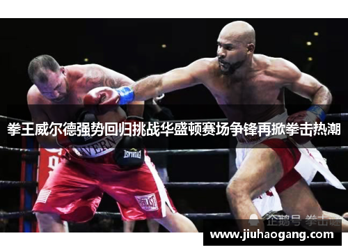 拳王威尔德强势回归挑战华盛顿赛场争锋再掀拳击热潮
